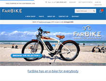 Tablet Screenshot of farbike.com